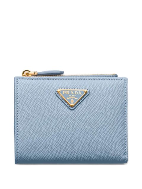 Prada small saffiano-leather wallet - Blue - zdjęcie produktu nr 1
