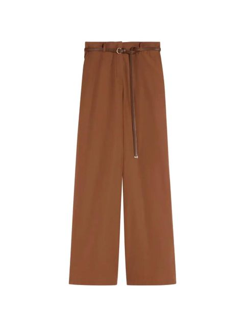 Max Mara belt trousers - Brown - zdjęcie produktu nr 1