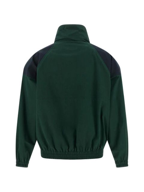 Saint Laurent Cassandre colour-block sweatshirt - Green - zdjęcie produktu nr 2