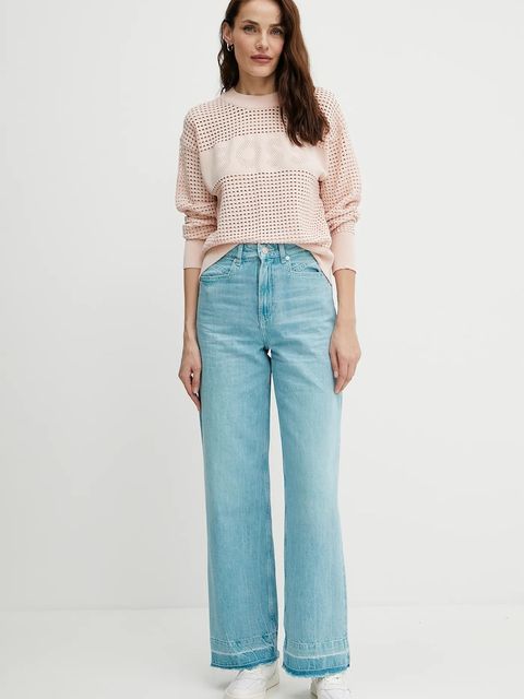 BOSS Orange jeansy damskie high waist 50540239