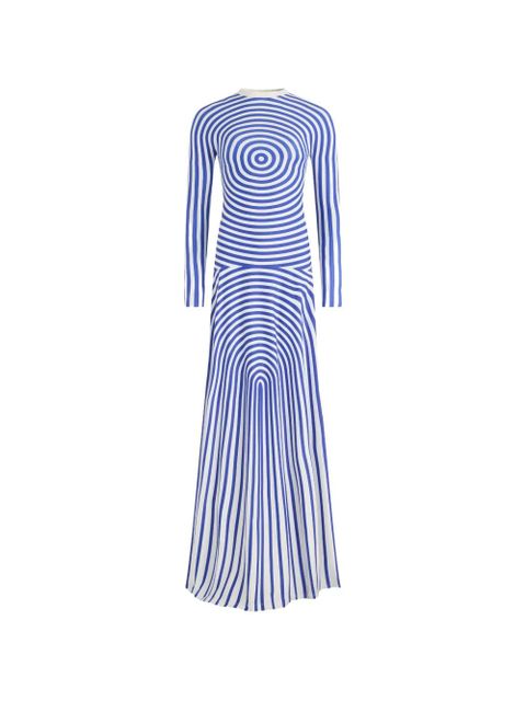 Jean Paul Gaultier The Blue Target maxi dress - zdjęcie produktu nr 1