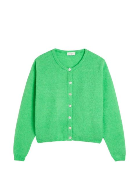 American Vintage Vitow buttoned cardigan - Green - zdjęcie produktu nr 1