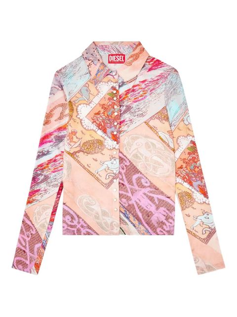 Diesel C-Amelia shirt - Pink - zdjęcie produktu nr 1