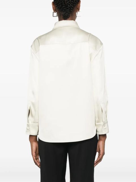 Jil Sander twill shirt - White - zdjęcie produktu nr 2