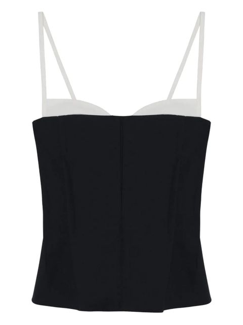 Simkhai sweetheart-neck top - Black - zdjęcie produktu nr 1