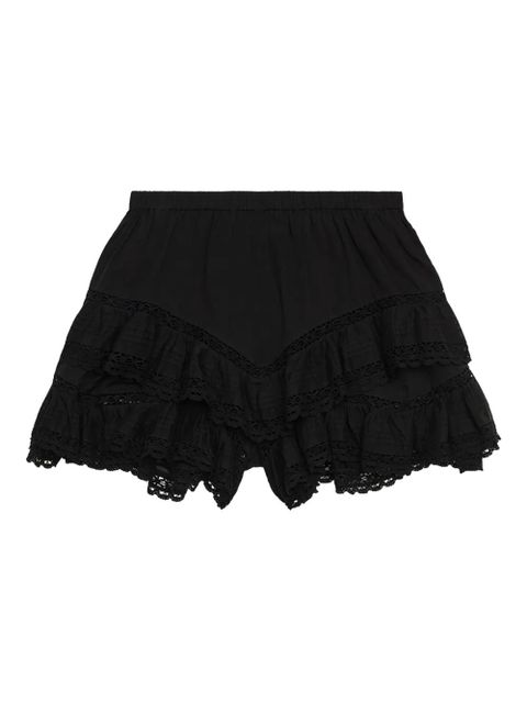 MARANT ÉTOILE Geana shorts - Black - zdjęcie produktu nr 1