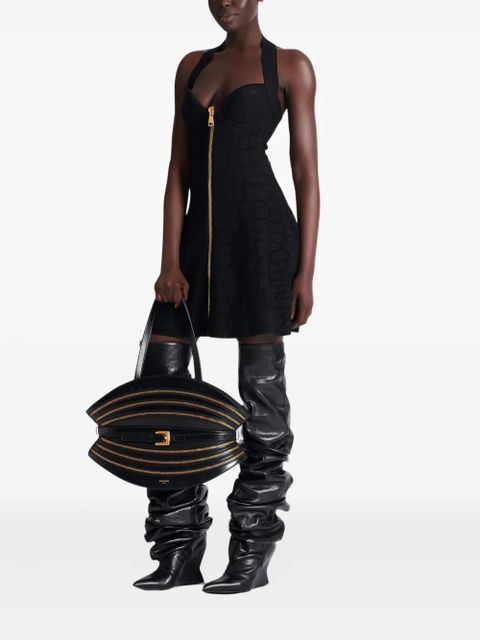 Balmain medium Shuffle Zips shoulder bag - Black - zdjęcie produktu nr 2