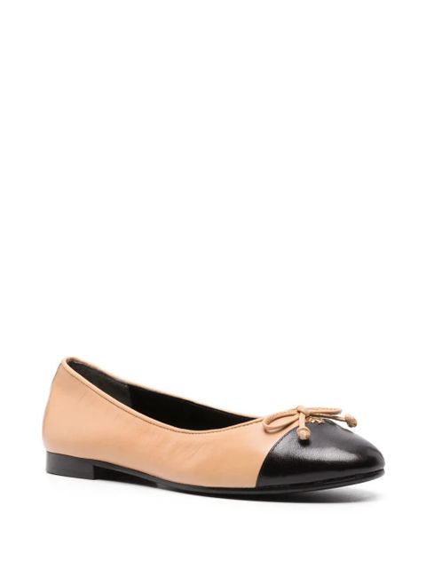 Tory Burch cap-toe ballerina shoes - Neutrals - zdjęcie produktu nr 2