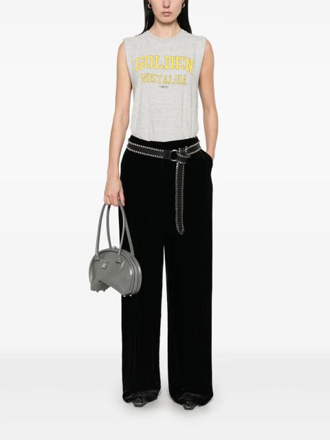 Golden Goose velvet trousers - Black