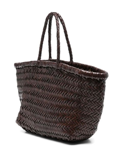 DRAGON DIFFUSION small Triple Jump tote bag - Brown