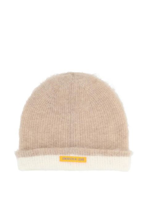 Guest In Residence textured two-tone beanie hat - Neutrals - zdjęcie produktu nr 2