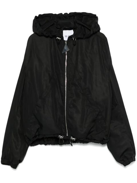 The Attico hooded bomber jacket - Black - zdjęcie produktu nr 1
