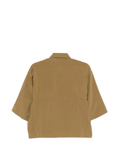 Alysi short-sleeve buttoned shirt - Green - zdjęcie produktu nr 2