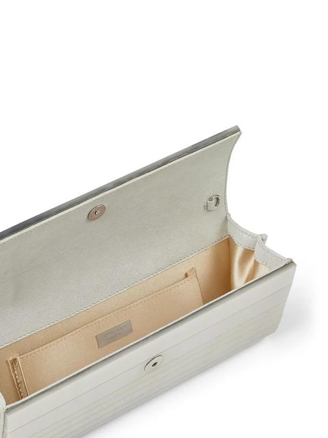 Jimmy Choo Sweetie hard-case clutch - White - zdjęcie produktu nr 2