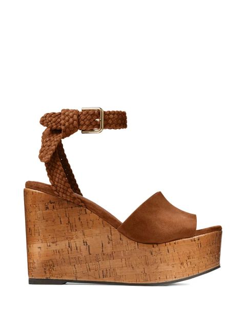 Jimmy Choo Jori braided-strap sandals - Brown - zdjęcie produktu nr 1