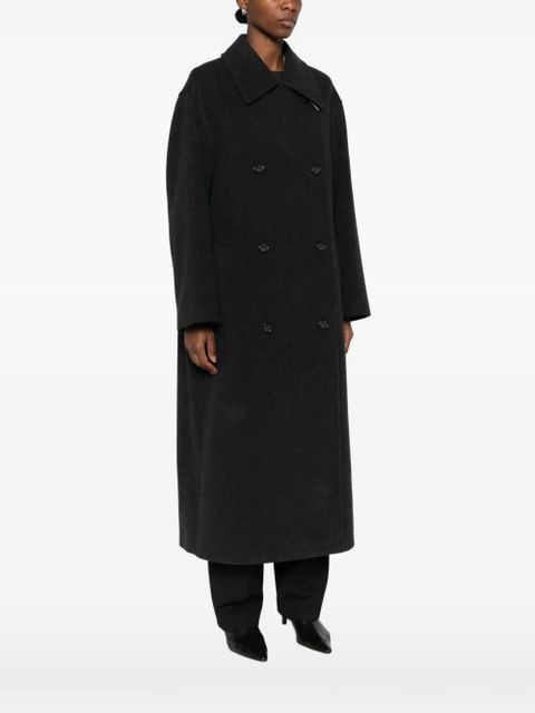 TOTEME Shield buttoned coat - Grey