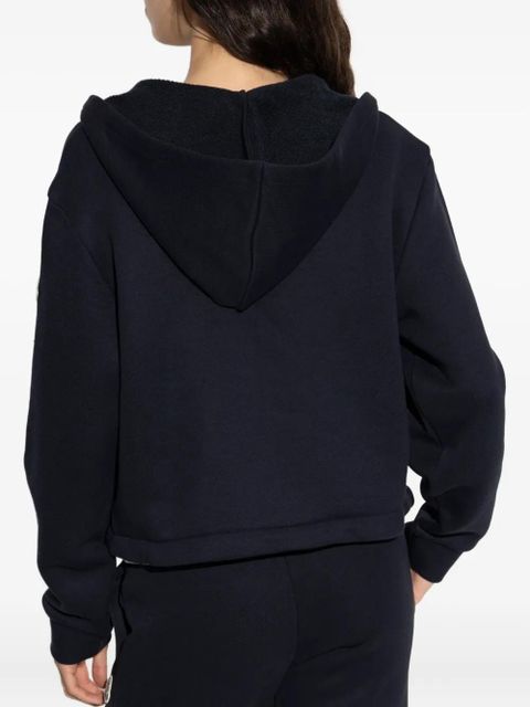 Moncler knitted pockets hoodie - Blue