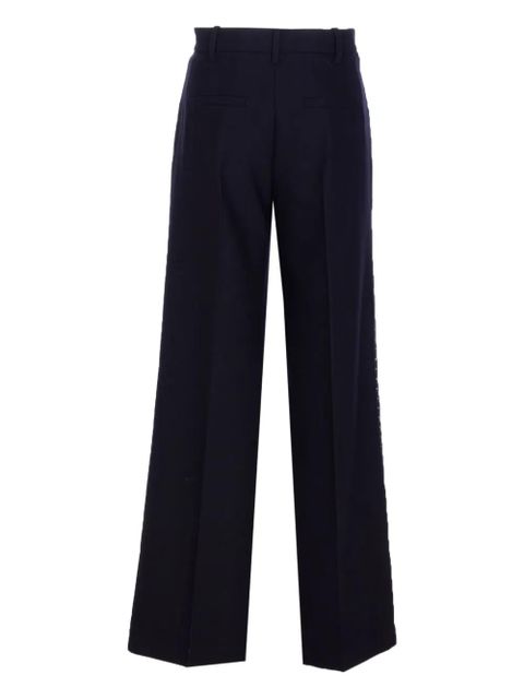 Zadig&Voltaire crystal-embellished trousers - Blue