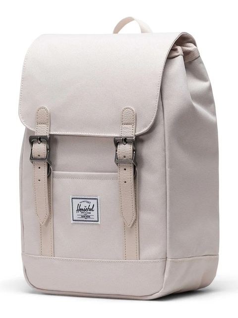 Herschel plecak Retreat™ Mini kolor biały mały gładki 11398-05456-OS - zdjęcie produktu nr 2
