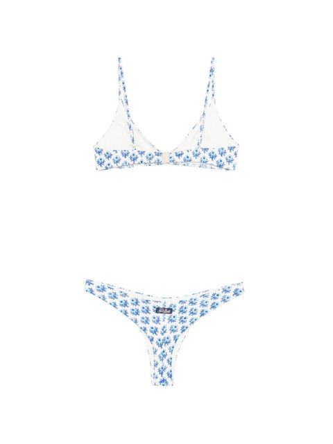 MC2 Saint Barth Panamy floral-print bikini - White - zdjęcie produktu nr 2