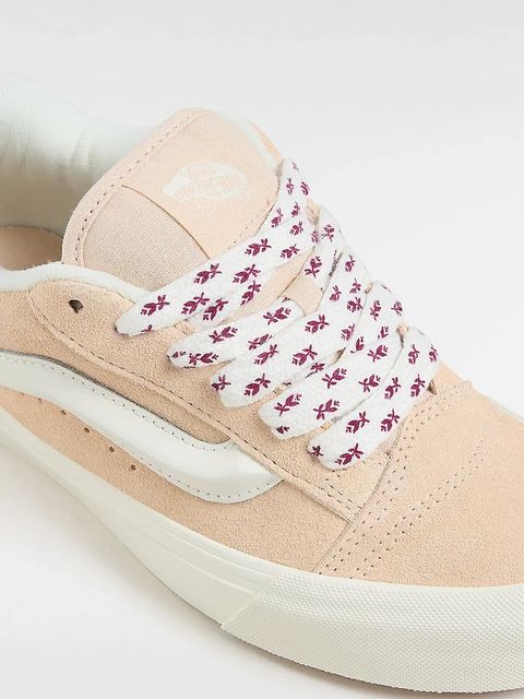 Vans tenisówki zamszowe Knu Skool kolor pomarańczowy VN000D6ZE2S1