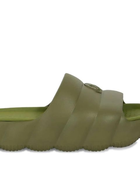 Moncler Lilo quilted slides - Green - zdjęcie produktu nr 2