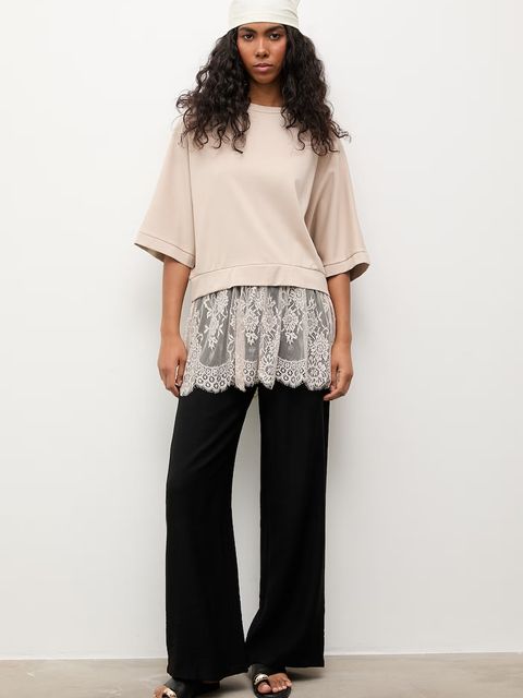 Answear.LAB bluza oversize damska z wiskozą - zdjęcie produktu nr 1