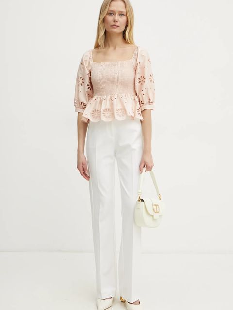 Fracomina bluzka bawełniana - zdjęcie produktu nr 2