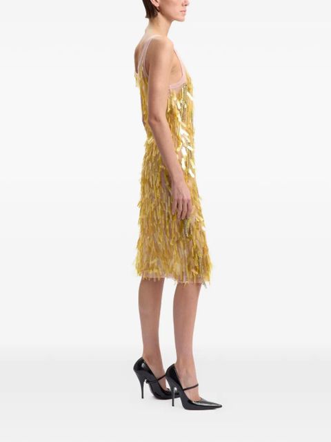 16Arlington Shani midi dress - Yellow