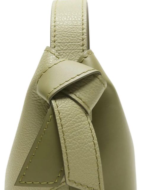 Acne Studios mini Musubi leather shoulder bag - Green
