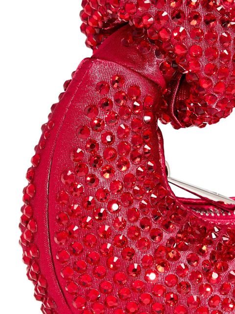 JW Pei Abacus crystal-embellished tote bag - Red - zdjęcie produktu nr 2