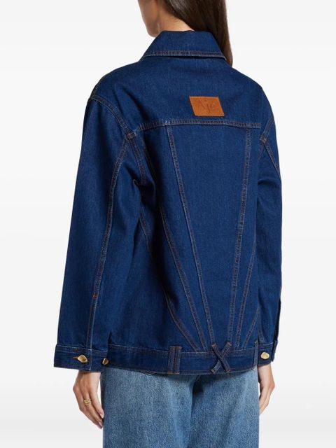 Aje Carmen denim jacket - Blue