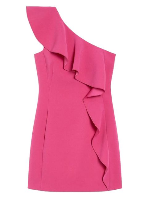 Max Mara one-shoulder ruffled dress - Pink - zdjęcie produktu nr 1