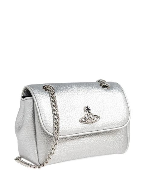 Vivienne Westwood Orb-plaque mini bag - Silver