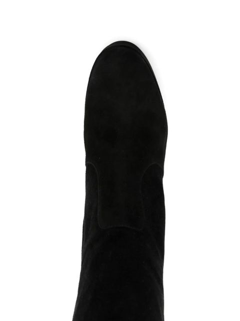 Gianvito Rossi platform leather boots - Black