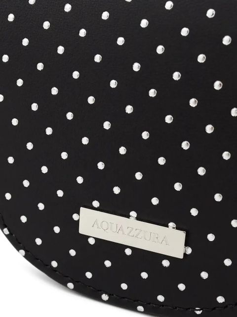 Aquazzura micro Bow Tie tote bag - Black