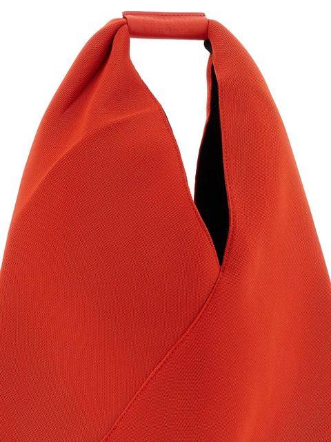 MM6 Maison Margiela Japanese pleated origami triangle tote bag - Red
