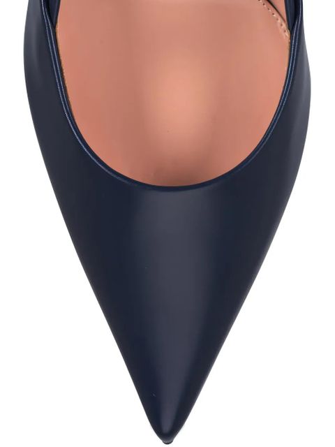 Gianvito Rossi Ascent pointed sling sandals - Blue