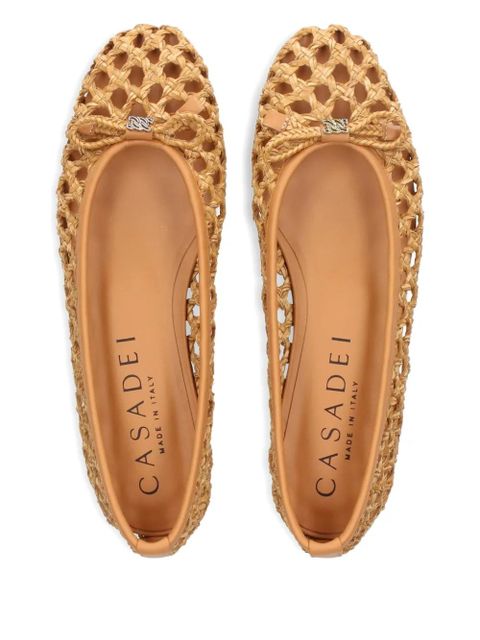 Casadei Versilia ballet flats - Neutrals