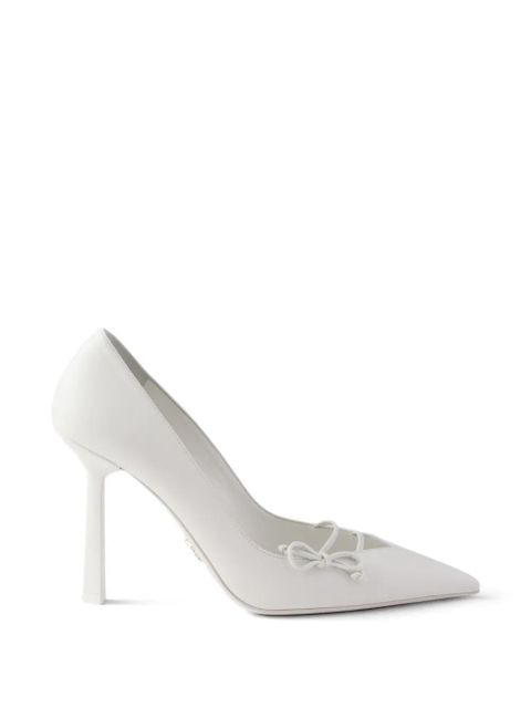 Prada leather pumps - White - zdjęcie produktu nr 1