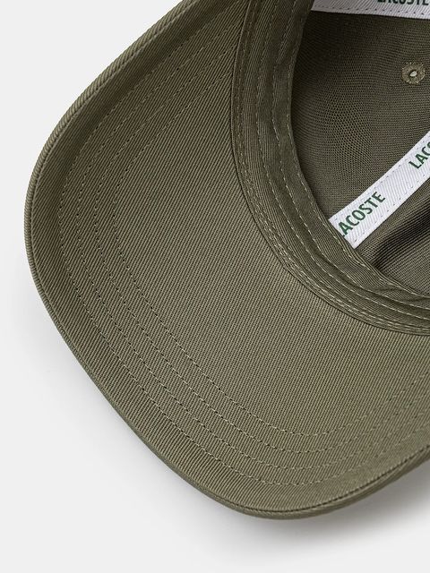 Lacoste czapka z daszkiem bawełniana