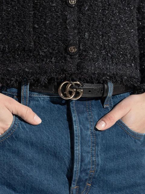 Gucci GG Milano belt - Black