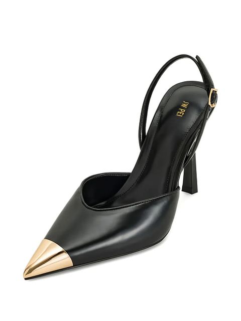 JW Pei 100mm Gold Tipped Slingback sandals - Blue - zdjęcie produktu nr 2