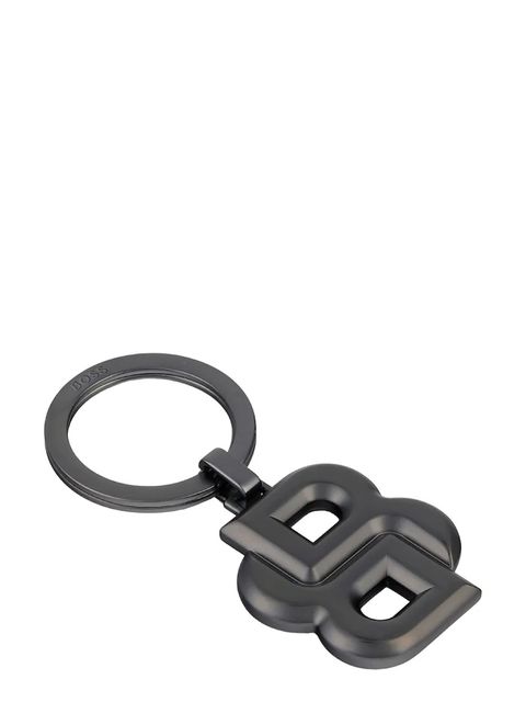 BOSS brelok do kluczy Double B Matt Gun kolor szary - zdjęcie produktu nr 2