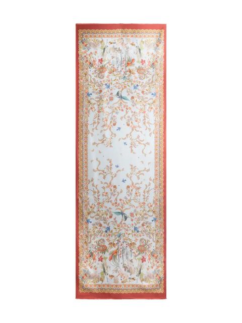 ETRO flora fauna silk scarf - Blue - zdjęcie produktu nr 1