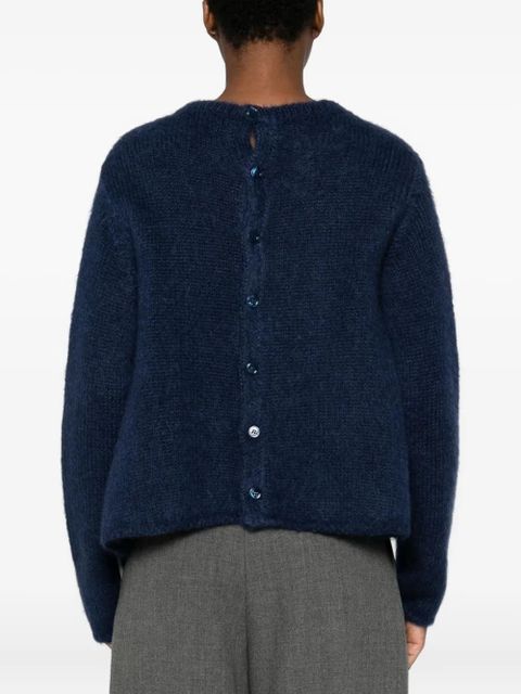 LOEWE buttoned cardigan - Blue