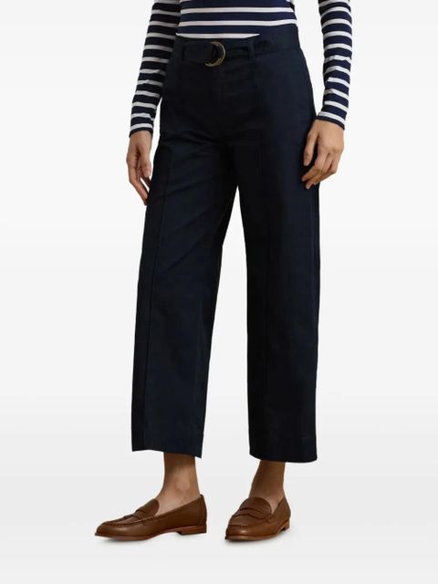 Lauren Ralph Lauren belt straight trousers - Blue