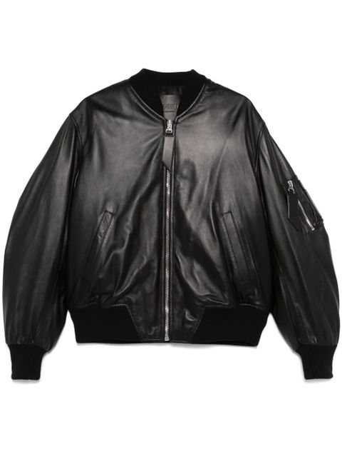 The Attico Anja bomber jacket - Black - zdjęcie produktu nr 1