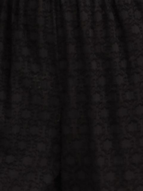 ERES one-shoulder inoubliable shorts - Black