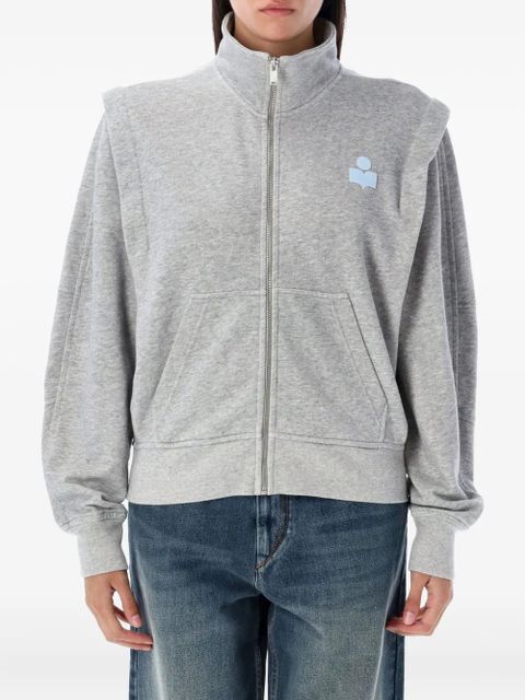 MARANT ÉTOILE Madilia zip-up sweatshirt - Grey - zdjęcie produktu nr 1